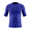 Sports Compression Shirt Short Sleeve Men blue