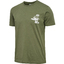hmlPULSE GRAPHIC T-SHIRT S/S whitegreen