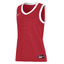 Team25 Basketball Trikot Damen universityredwhite