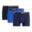 Essential Cotton Stretch Trunk 3 Boxershort obsidiangameroyalblack