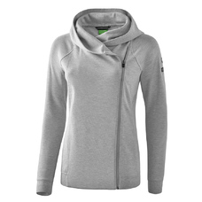 ESSENTIAL SWEATJACK MET CAPUCHON DAMES