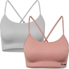 hmlJUNO 2 PACK SEAMLESS BRA