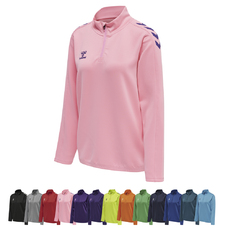 Handball SET VAN 14 CORE XK Half Zip Poly Sweat DAMES INCL. BAL EN BEDRUKKING