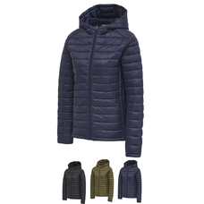 Handball SET VAN 14 Quilted Hood Jacket DAMES INCL. BAL EN BEDRUKKING