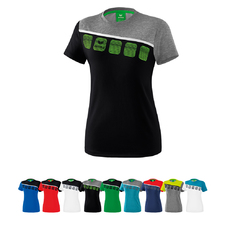 HANDBAL SET VAN 14 5-C T-SHIRT DAMES INCL. BEDRUKKING EN BAL