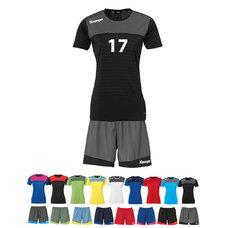 HANDBALL 14ER SET EMOTION 2.0 JERSEY + SHORT DAMEN INKL. BALL UND DRUCK